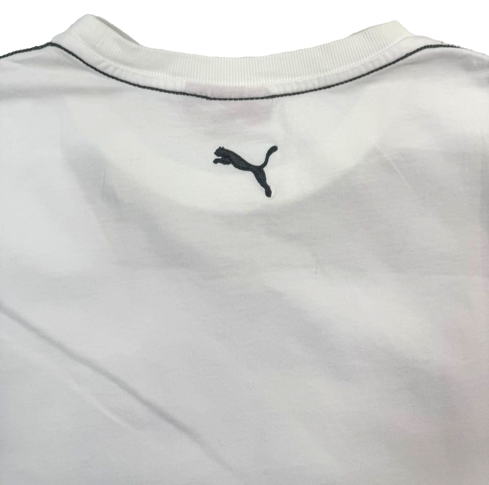 White Puma Men's Graphic T-Shirt - Size XXL