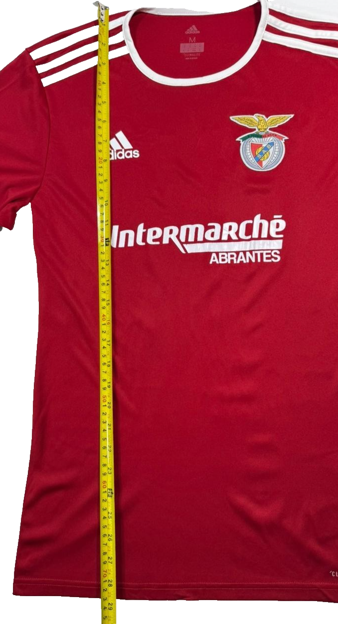 Adidas Sl Benfica Boys' Football Shirt Jersey In Red - Size M