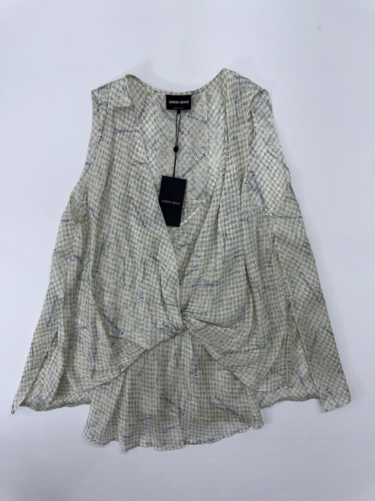 Giorgio Armani Women Gray Blouse product image 1