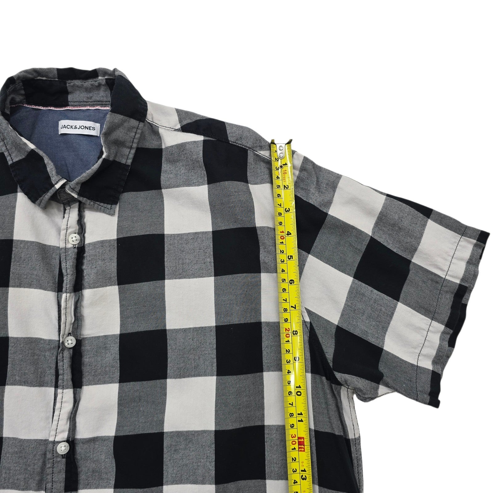 Jack & Jones Men Black Shirt size XXL product image 6