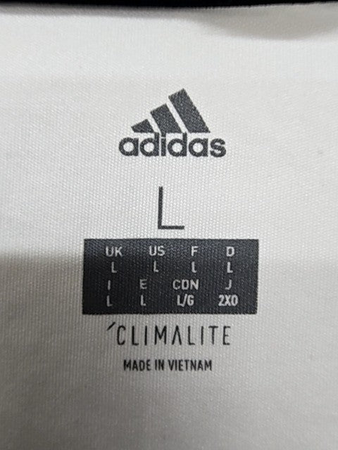 Adidas Men White T-Shirt size L product image 3