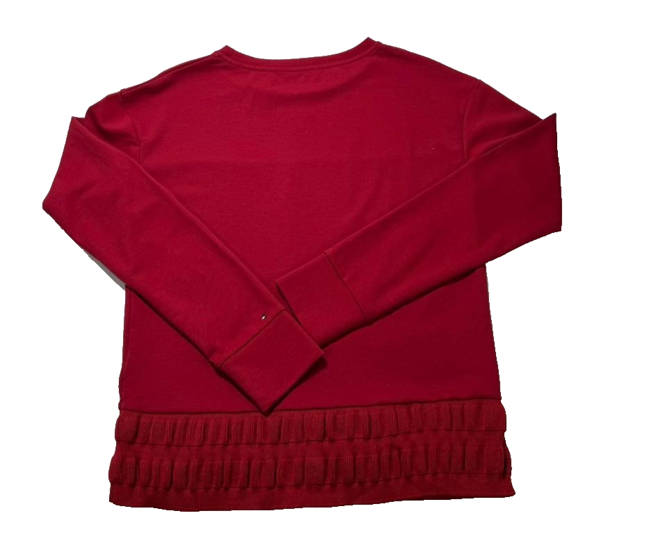 Tommy Hilfiger Red Light Weight Sweater For Women - Size XS
