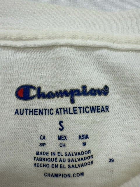 Champion Men White T-Shirt size S product image 4