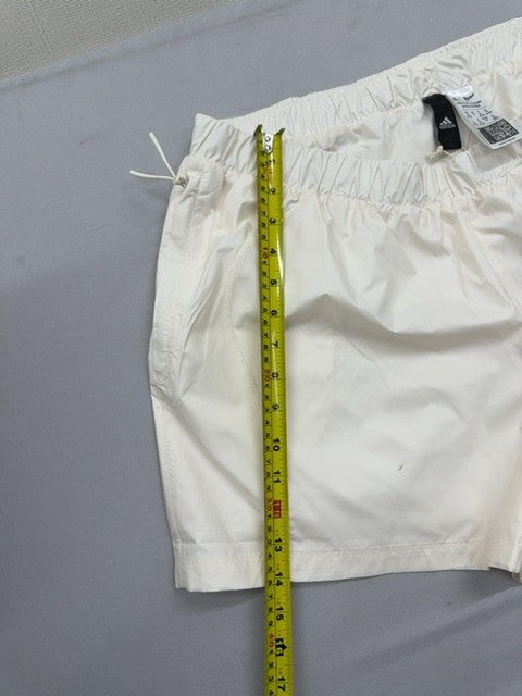 Adidas Parley Men's Shorts Size 1X White Polyester Athletic
