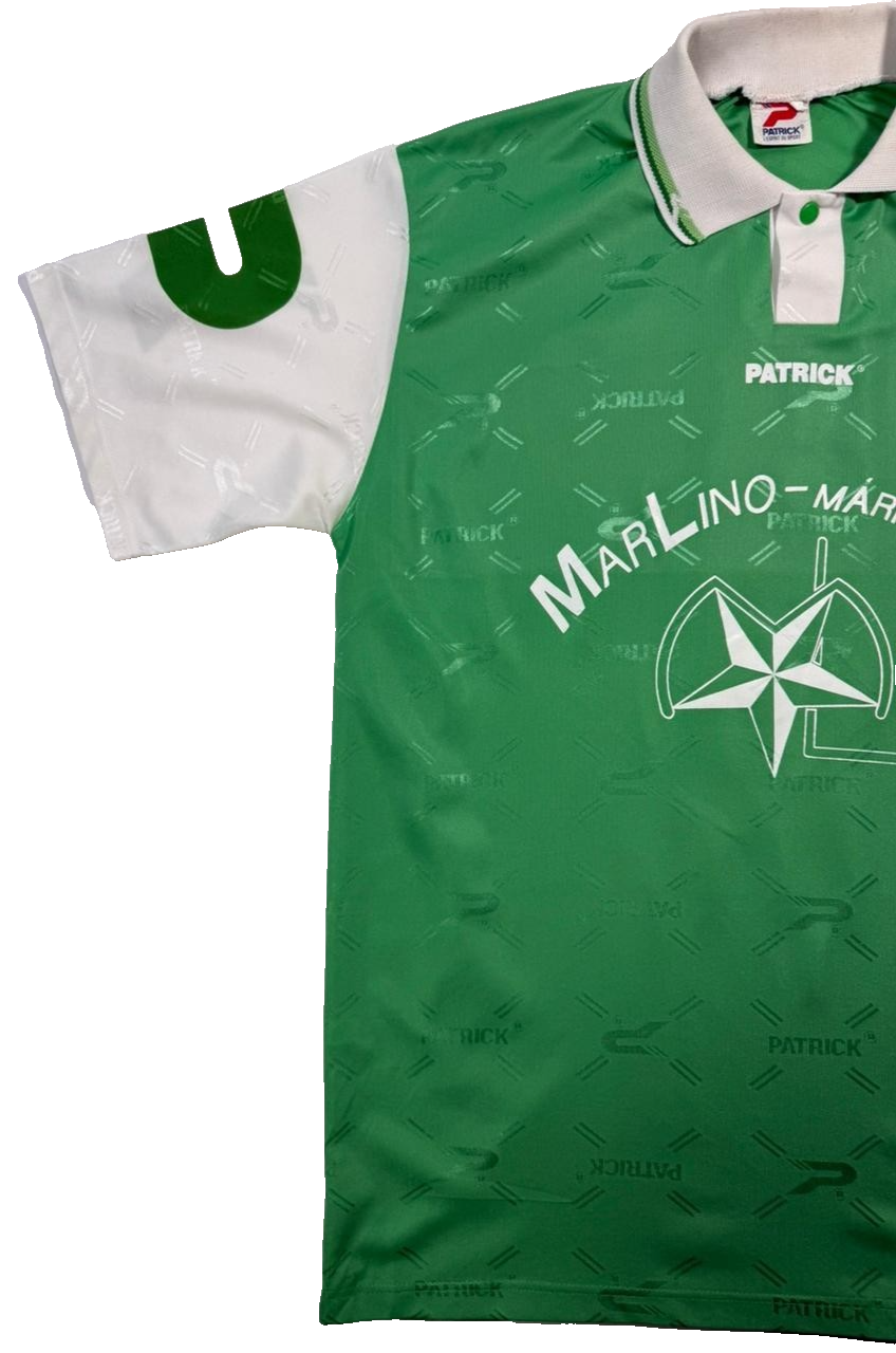 Green And White Patrick Football Jersey - Size XL