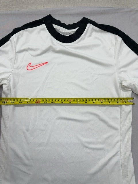 Nike Men's Dri-FIT Striped T-Shirt Size S White/Black DV9750-101