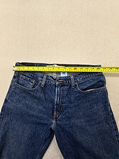 Levi's Men's Dark Wash 527 Slim Bootcut Jeans 34x34