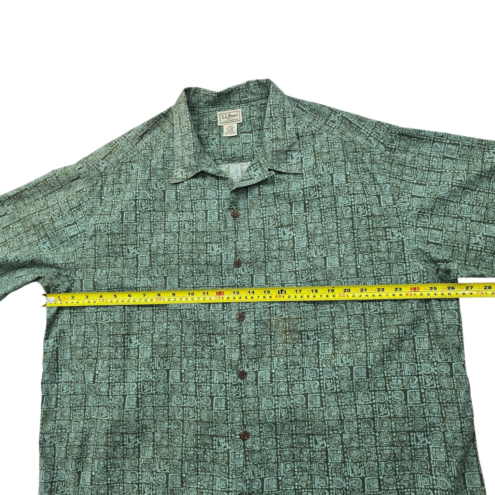 L.L.Bean Men Green Shirt size XL product image 6