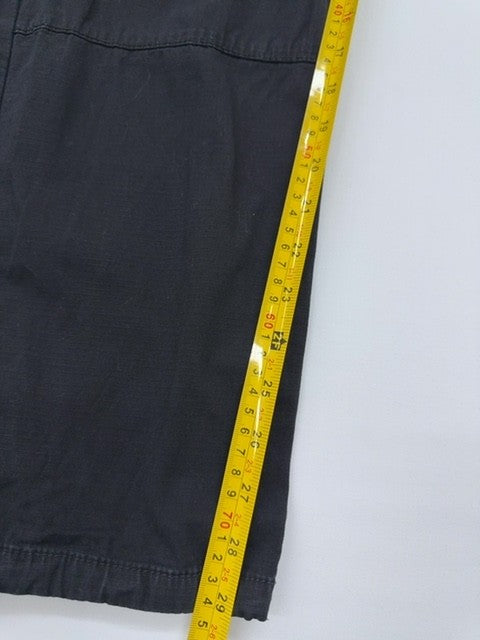 Bershka Men's Black Cargo Pants Size 42 Relaxed Drawstring BNW0T?