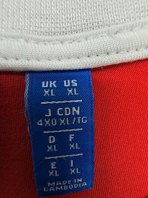 Adidas Men Red T-Shirt size XL product image 5