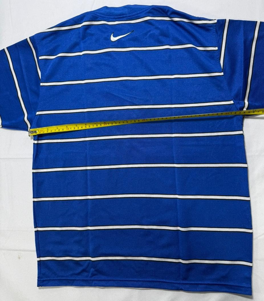 Nike Portugal Striped Blue Football Shirt - M