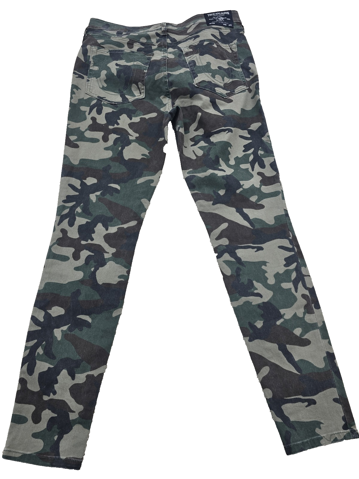 True Religion Jennie Curvy Camo Super Skinny Sz 31 NWT