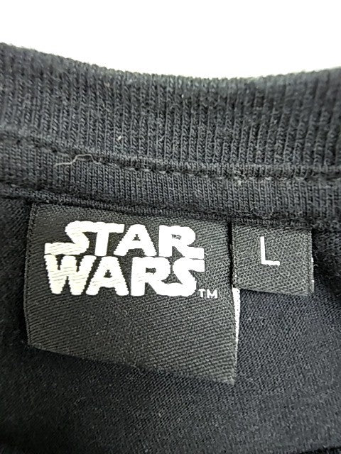 Star Wars Black T-Shirt Men's L Short Sleeve Crewneck Regular Fit
