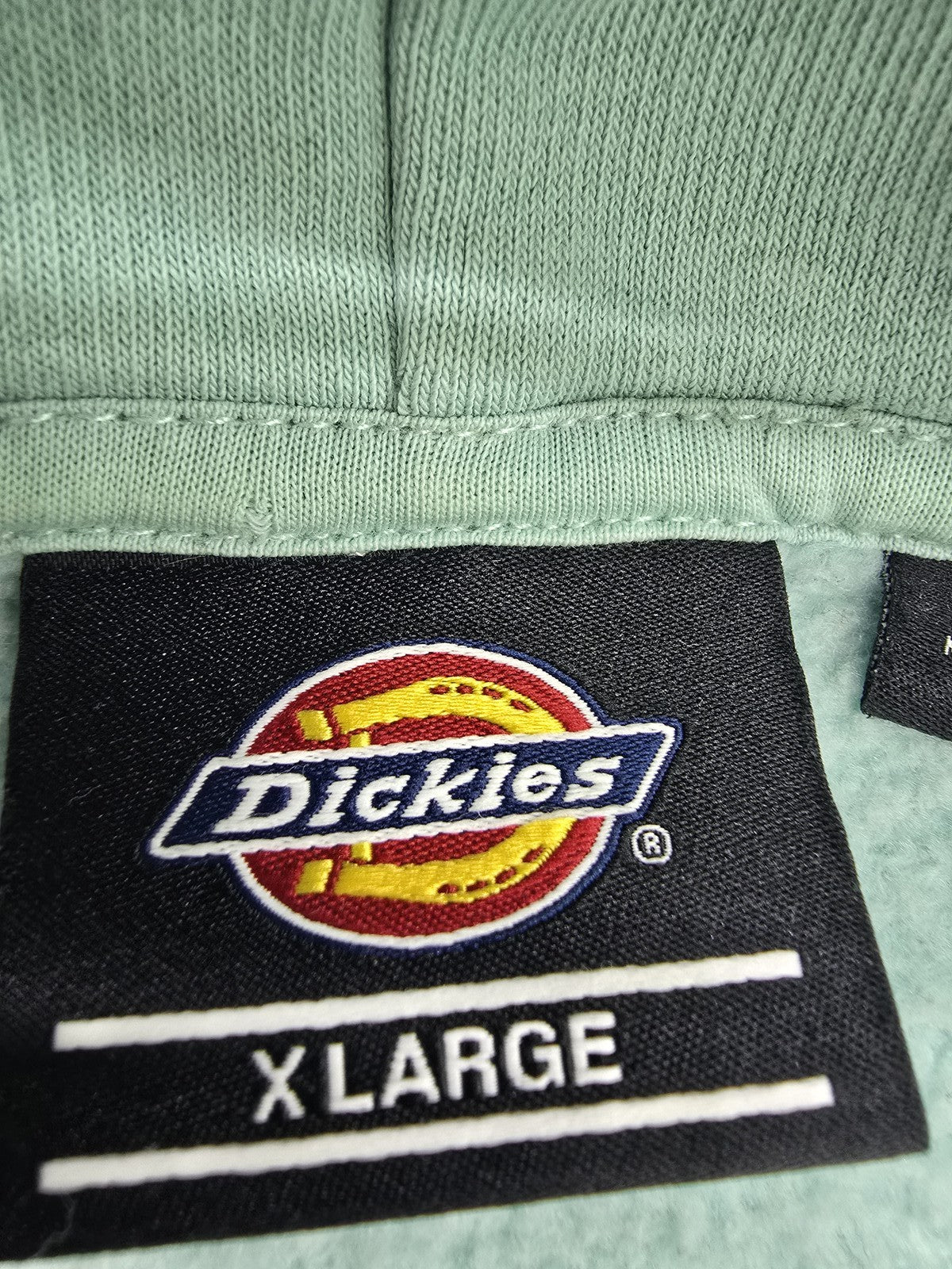 Dickies Men's XL Light Blue Pullover Fleece Hoodie Long Sleeve