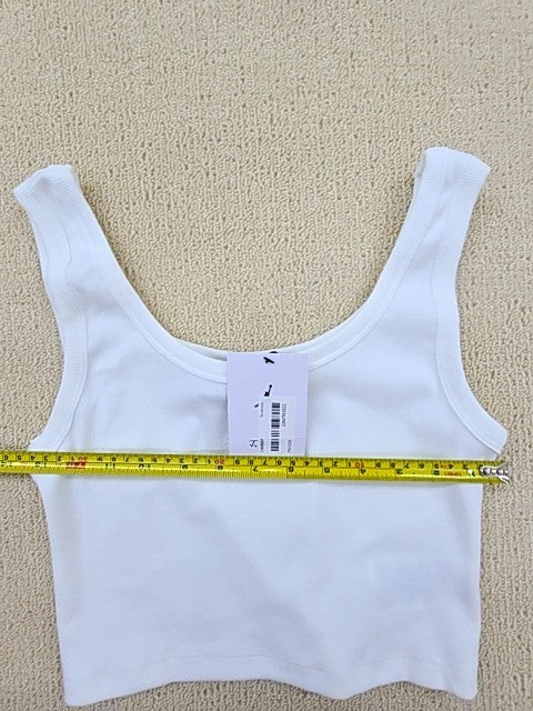 Jordan Women's White Flight Essentials Tank Top Size Small