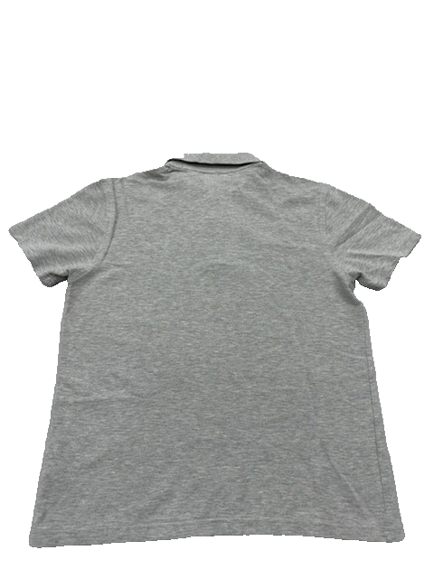Lacoste Sport Men's Gray Short Sleeve Polo Shirt Cotton Casual Logo