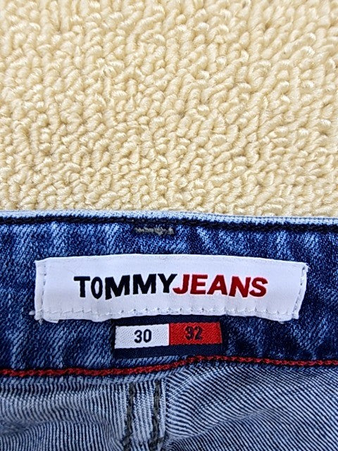 Tommy Jeans Austin Slim Men's 30 Blue Mid Wash Stretch