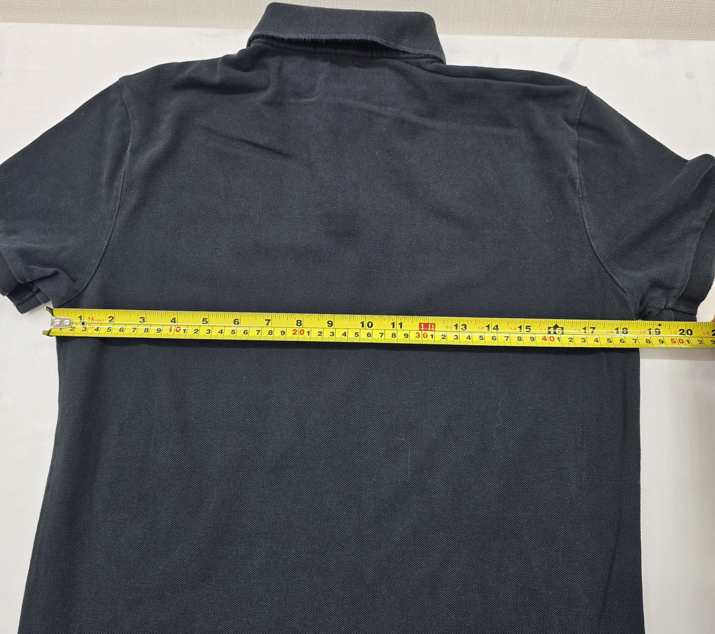Polo Ralph Lauren Men's Black Short Sleeve Polo Shirt Size S Custom Slim