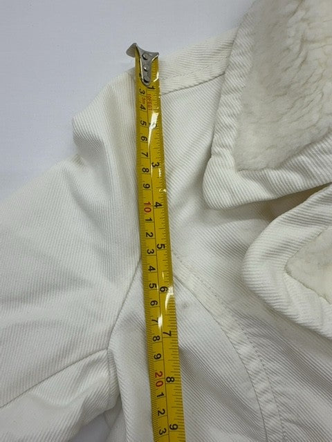 Diesel Women White Coat size M product image 6