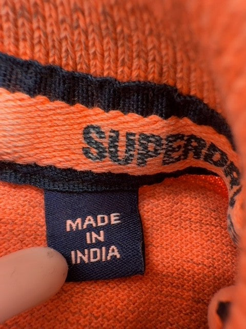 Superdry Men Orange Polo Shirt size M product image 5