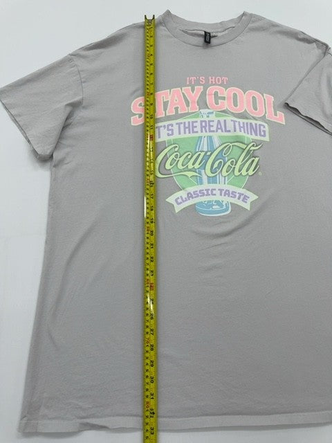 Coca-Cola Men Gray T-Shirt size XL product image 5