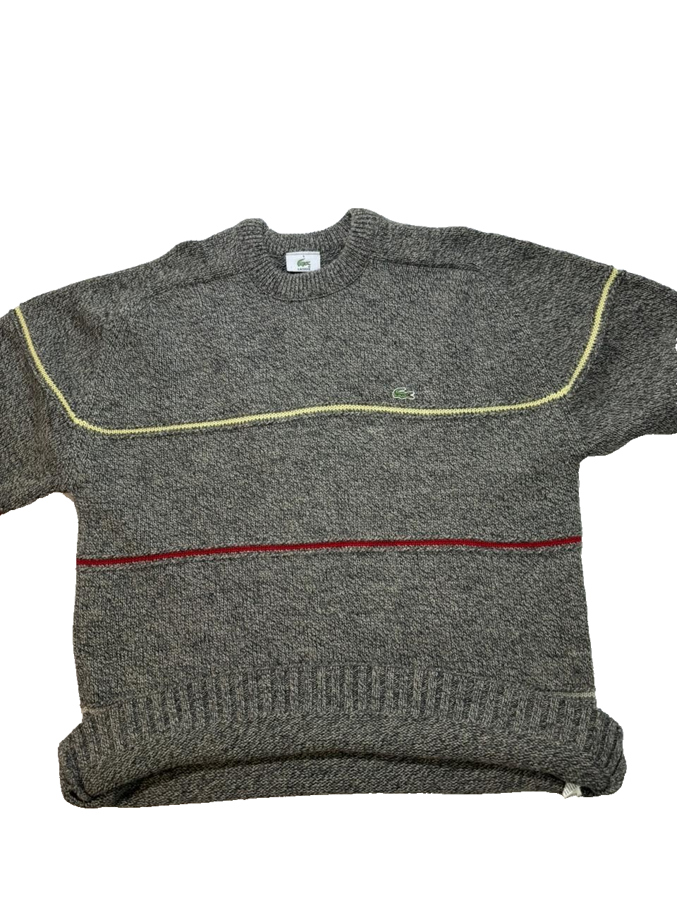 Lacoste Grey Knitted Sweater - Men