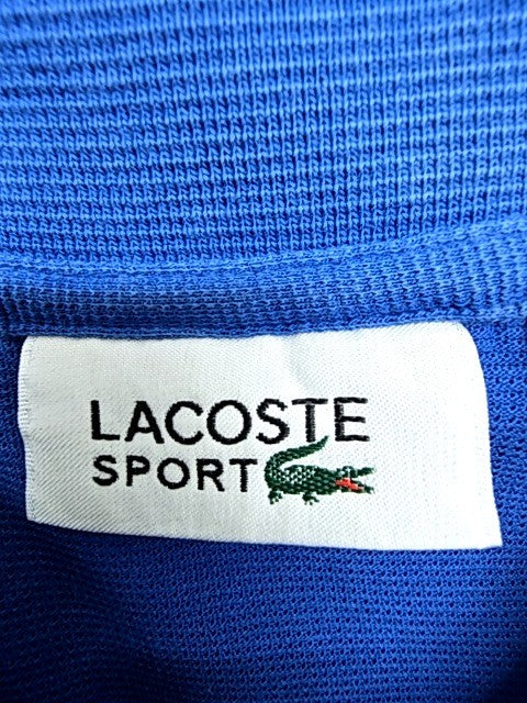 Lacoste Men's Navy Polo Shirt Short Sleeve Pique Crocodile Logo Size L