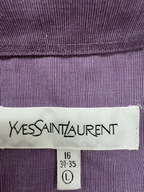 YSL Men Purple Shirt size L product image 6