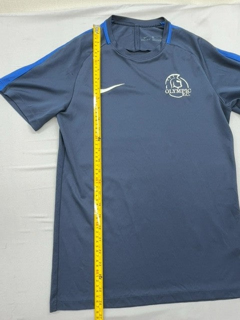 Nike Men's Navy Dri-FIT Training Jersey Size S Crewneck