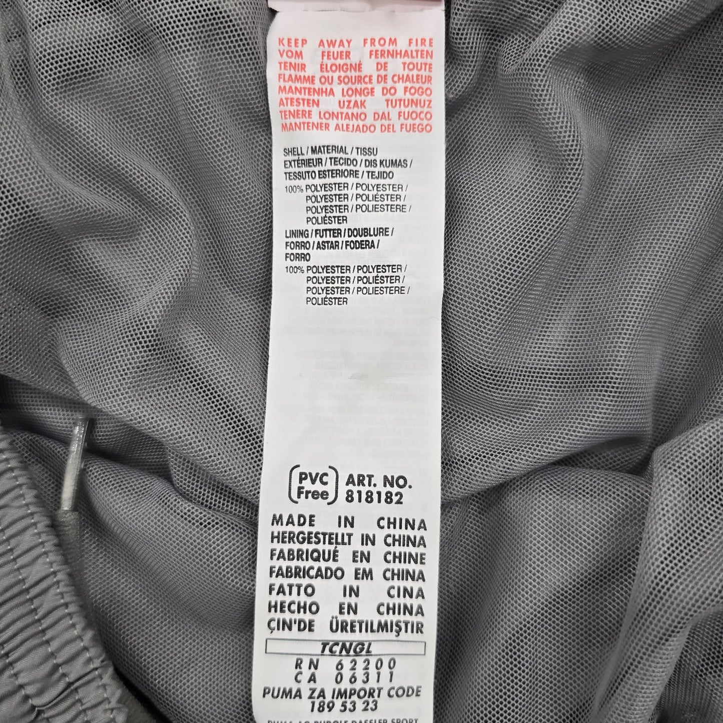 Puma Men Gray Shorts size XL product image 4
