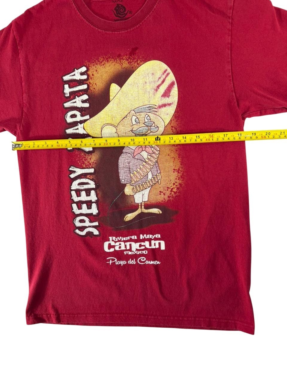 Expressate Men's Graphic T-Shirt Speedy Zapata Cancun Mexico Short Sleeve Size M