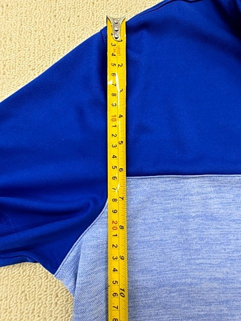 Puma Blue Golf Polo Shirt Men XL Short Sleeve Color Block