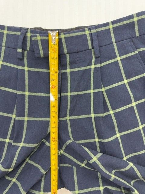 Navy Plaid Big Boys Navy Pants size 7 product image 7