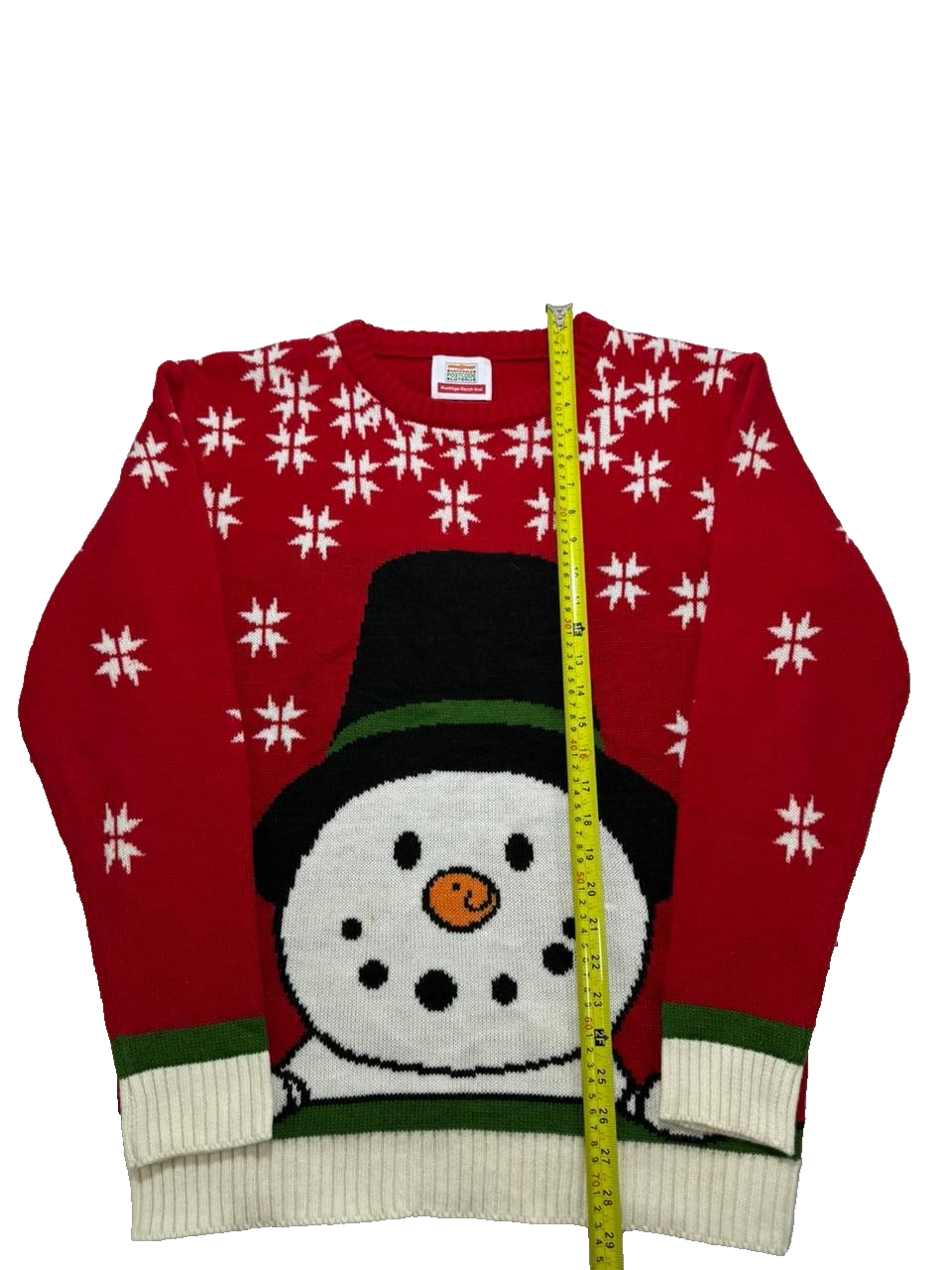 Snow Man Nationale Postcode Loterij Prettige Kerst-Trui