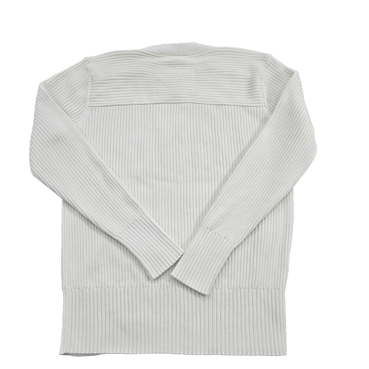 G-Star Raw Men's White Sweater – Size XL, Crew Neck, Cotton