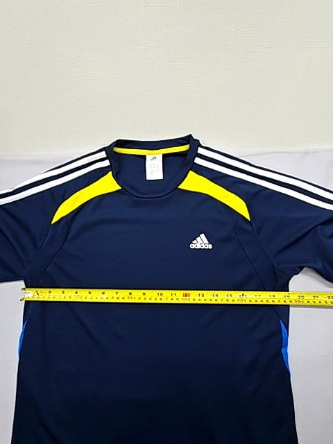Adidas Men's M Team Navy Soccer Jersey AEROREADY Slim Fit