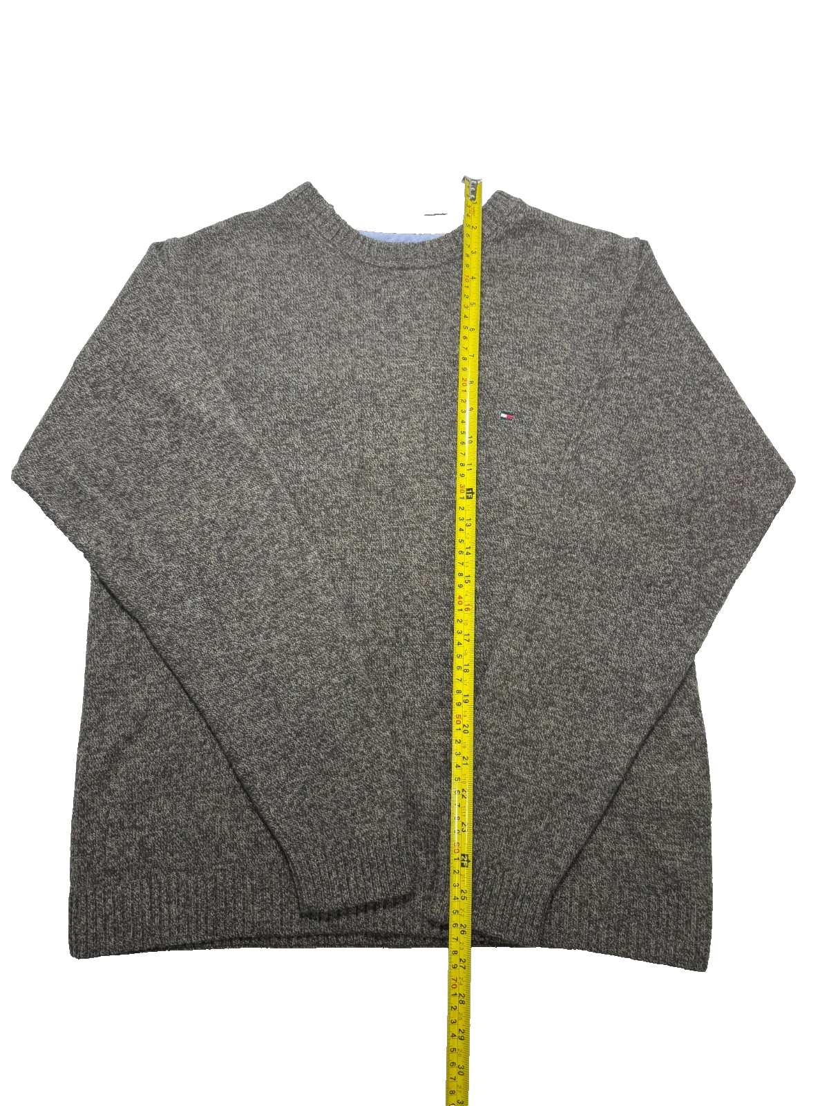 Tommy Hilfiger Men's Premium Lambswool Knit Sweater L