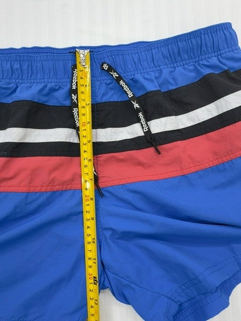 Reebok Men's Blue Quick Dry Core Volley Swim Trunks Regular