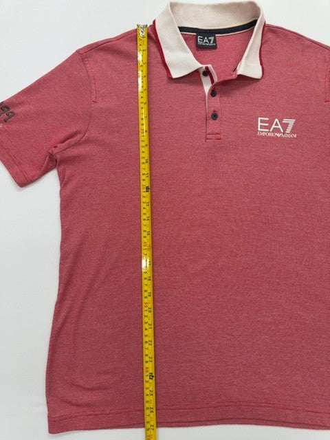 EA7 Boys Red Polo Shirt size 14-16 product image 5