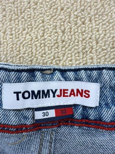 Tommy Jeans Men's Blue Straight Leg Ethan Relaxed Fit 30x32