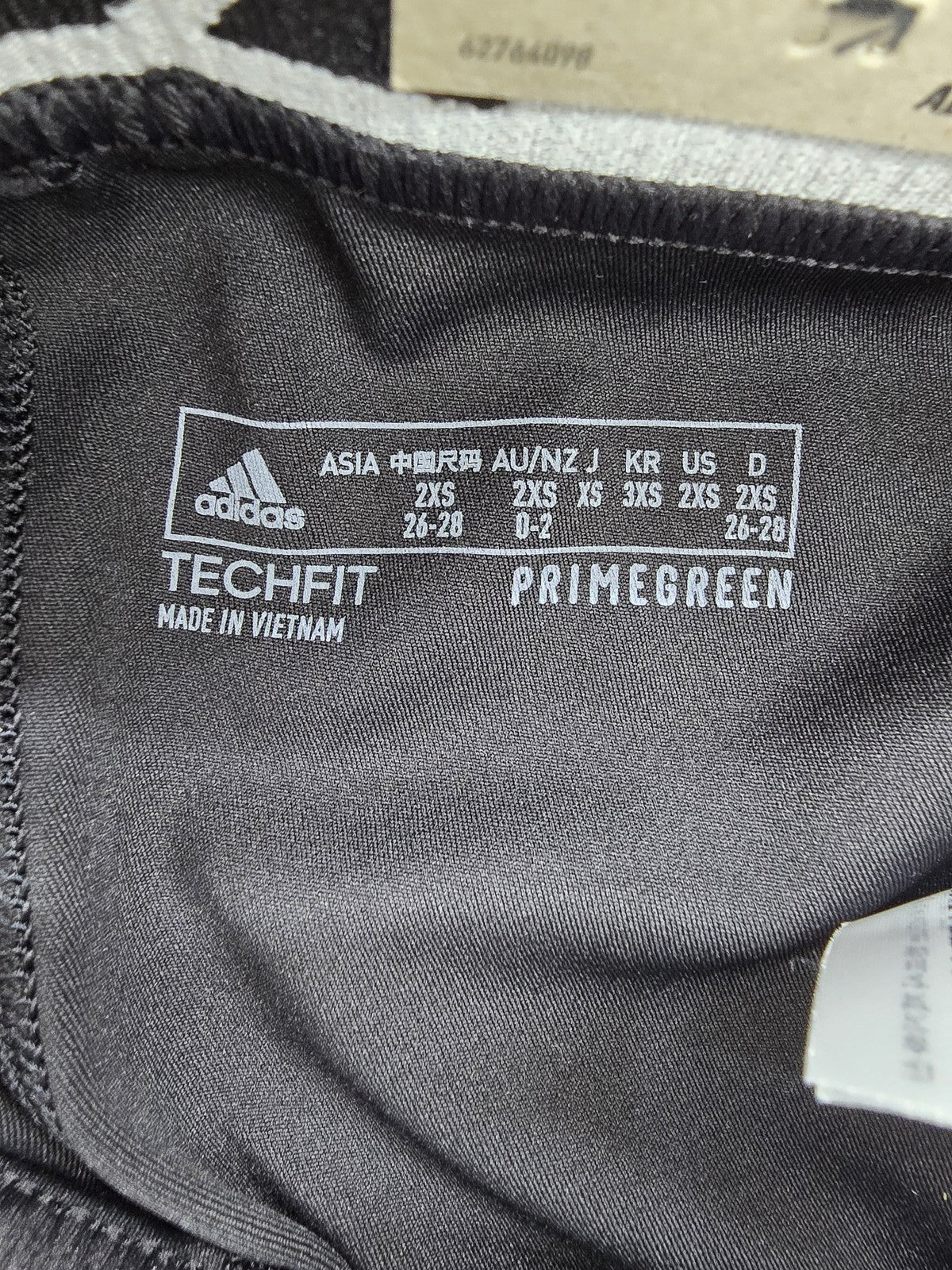 Adidas Men's Techfit Black Compression Training Tights AEROREADY