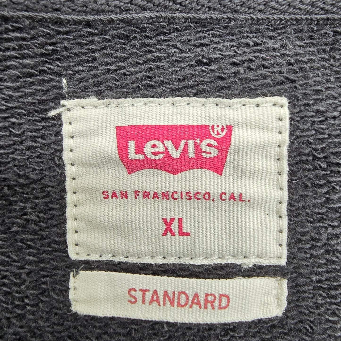Levi's Men's Black Crewneck Sweatshirt XL