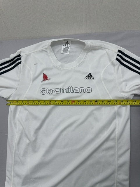 Adidas Men's White L Short Sleeve Crewneck T-Shirt