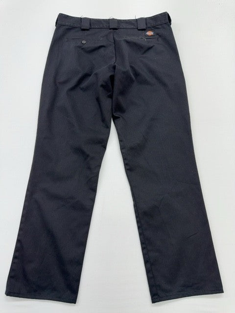 Dickies Men's Black Chino Pants W31 L32 Regular Workwear Flat Front