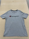 Champion Men's Gray T-Shirt – Size M, Short Sleeve, Crew Neck