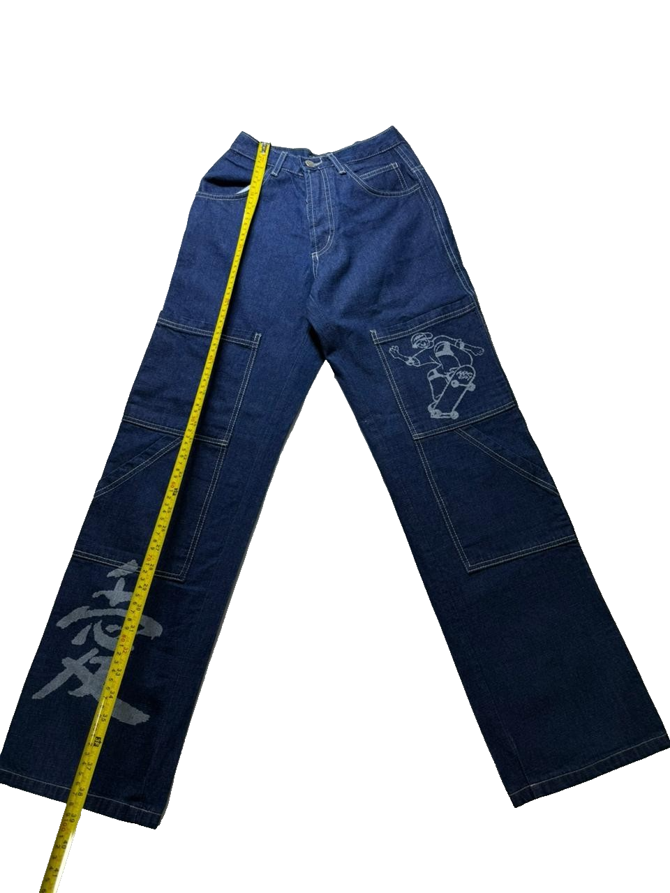 Fidalguia Baggy Jeans Youth Bolt Style Jeans Hip Hop | 32