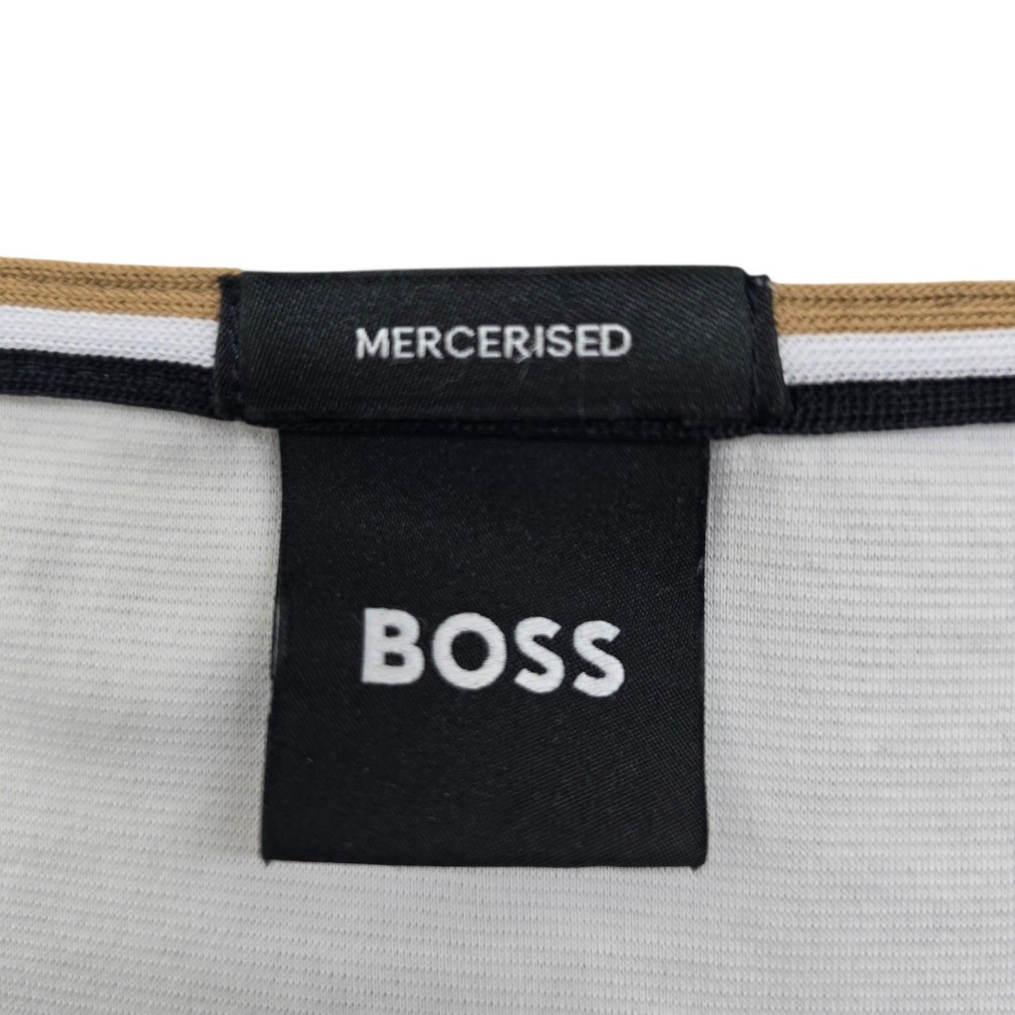 Hugo Boss Men White T-Shirt size XXL product image 3