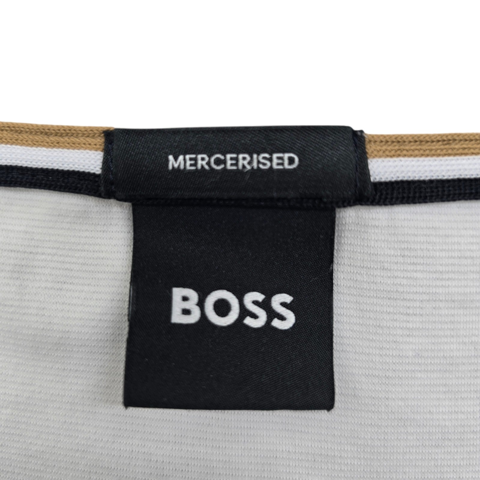 Hugo Boss Men White T-Shirt size XXL product image 3