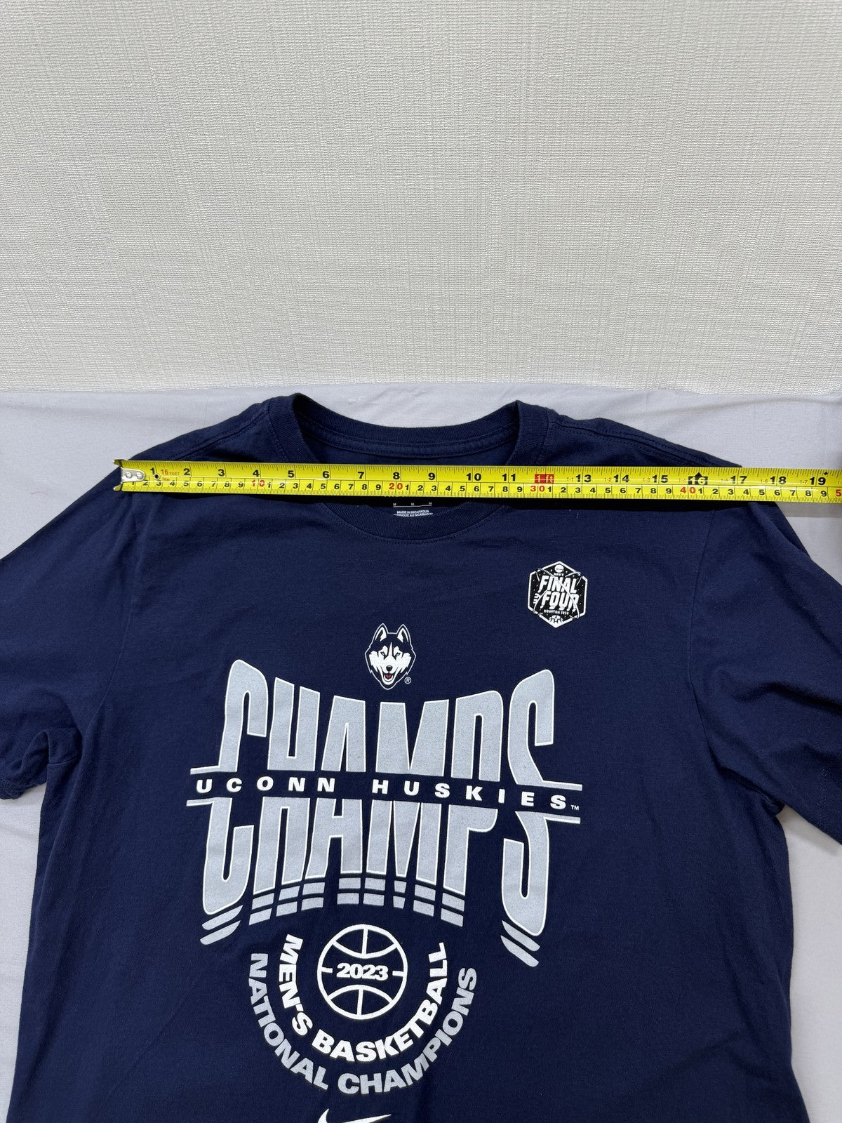 Nike Men's M Navy Basketball Crew T-Shirt 2024 Nicaragua