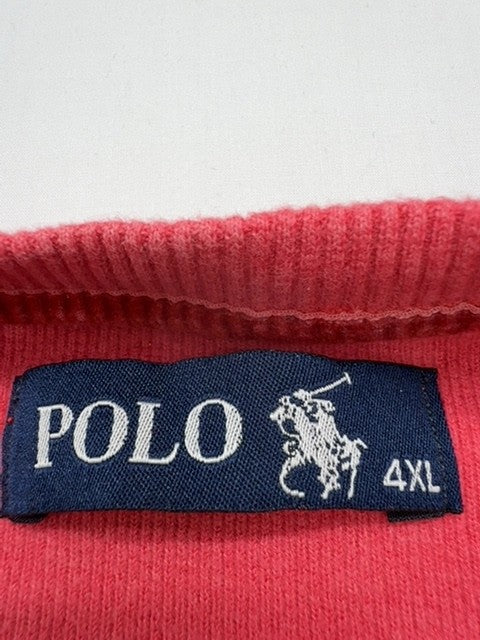 Polo Ralph Lauren Men Red Polo Shirt size 4XL product image 4